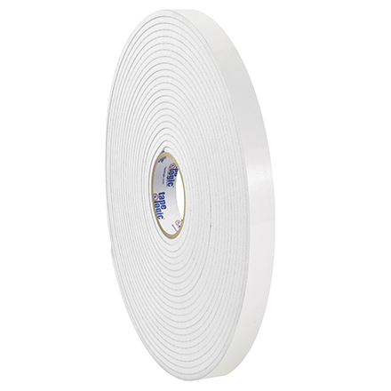 1/2" x 36 yds. (1/8" White) (2 Pack) Tape Logic<span class='rtm'>®</span> Double Sided Foam Tape
